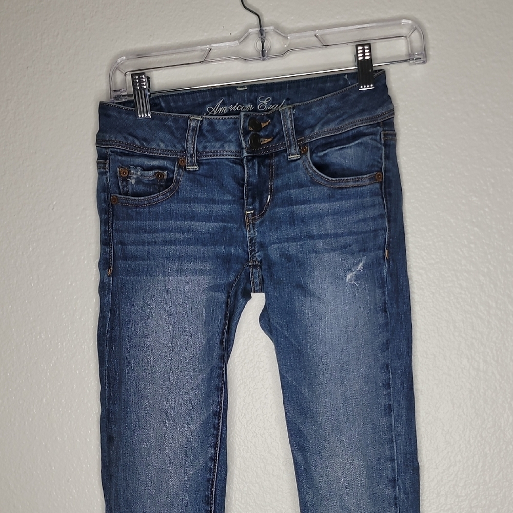American Eagle Outfitters Women's Blue Jeans